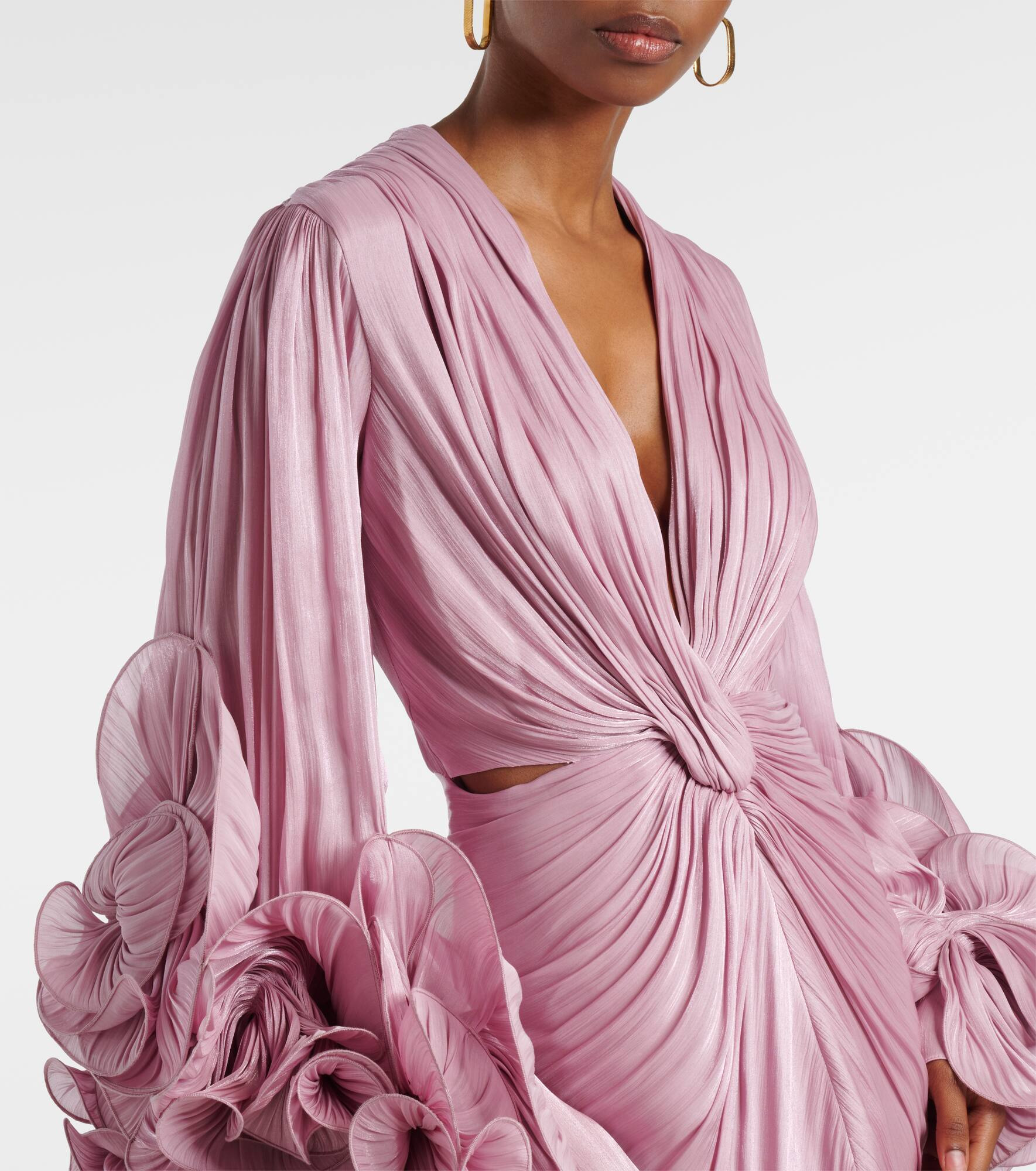 Ruffled gathered gown - 4