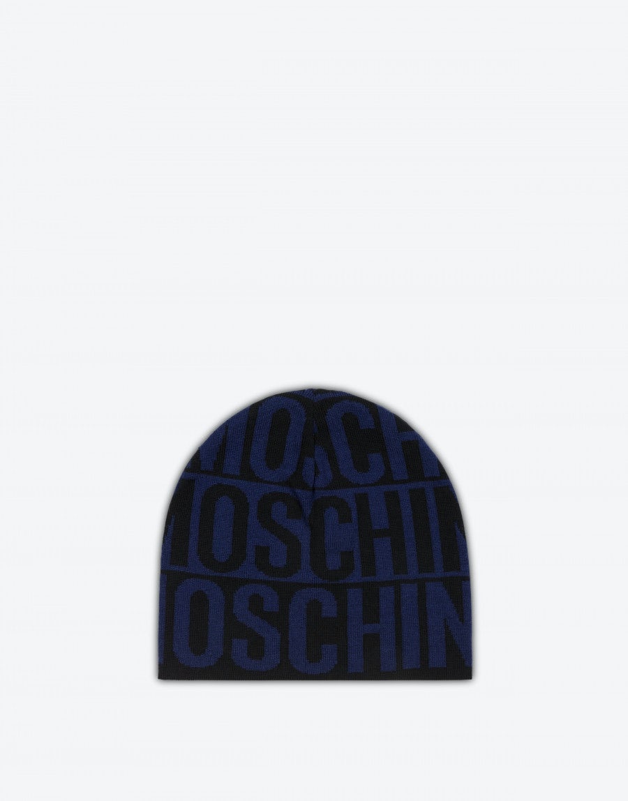 LOGO BANDS WOOL HAT - 1