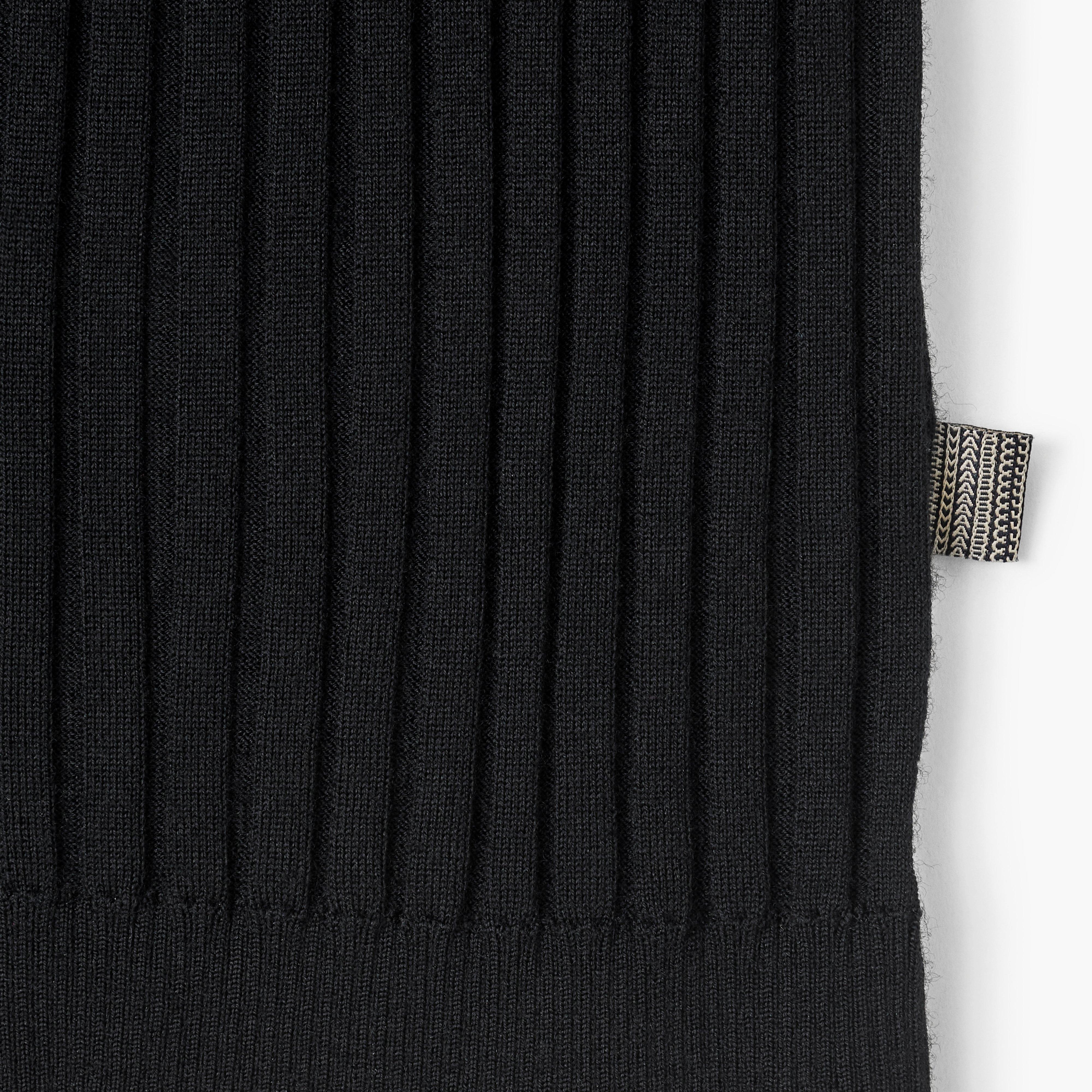 FINE RIBBED MERINO TANK - 5