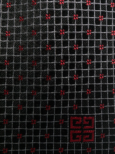 Givenchy 4G-embroidered silk tie outlook