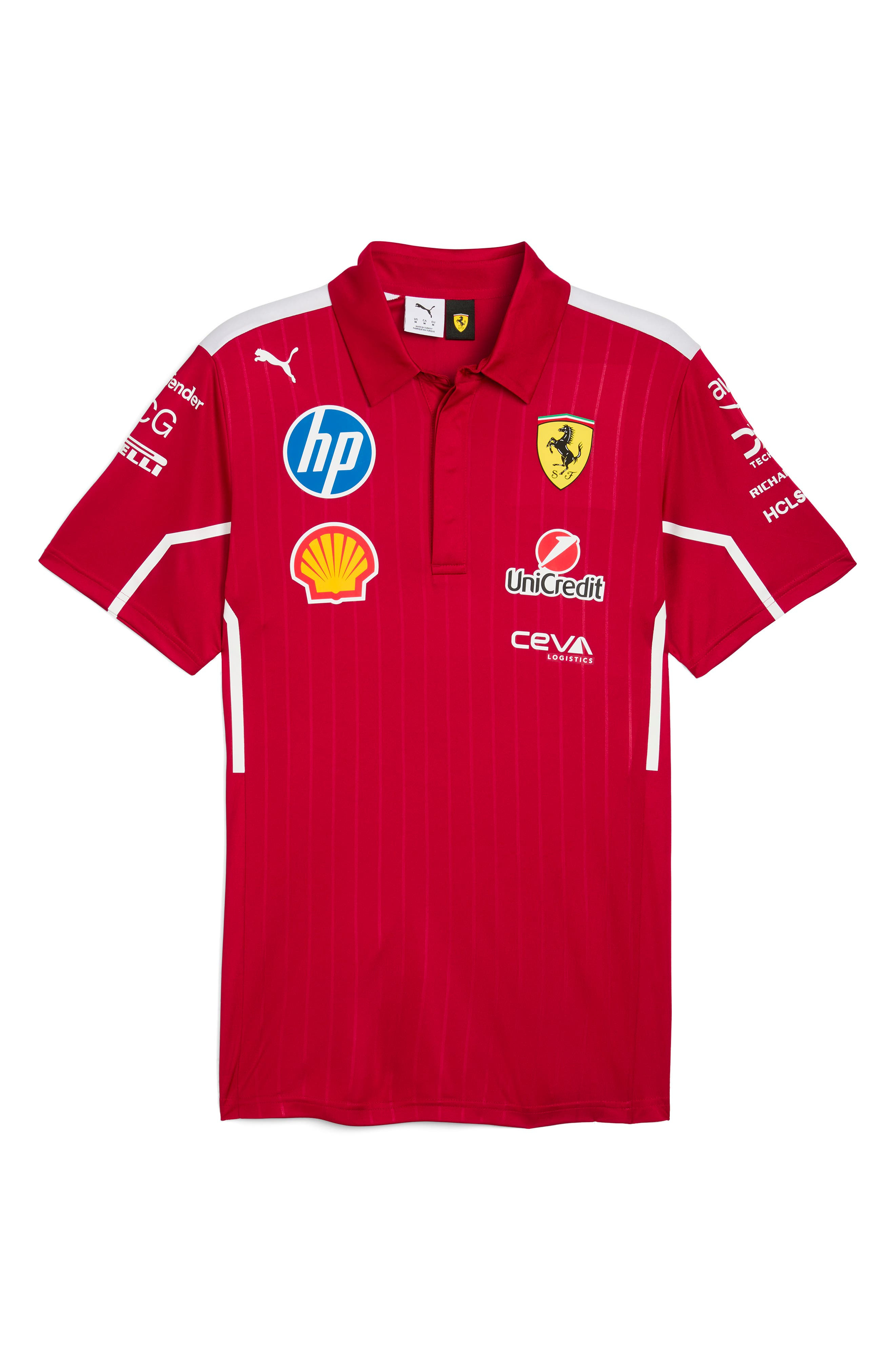 PUMA Scuderia Ferrari Team Pro Polo in Dark Cherry at Nordstrom - 3