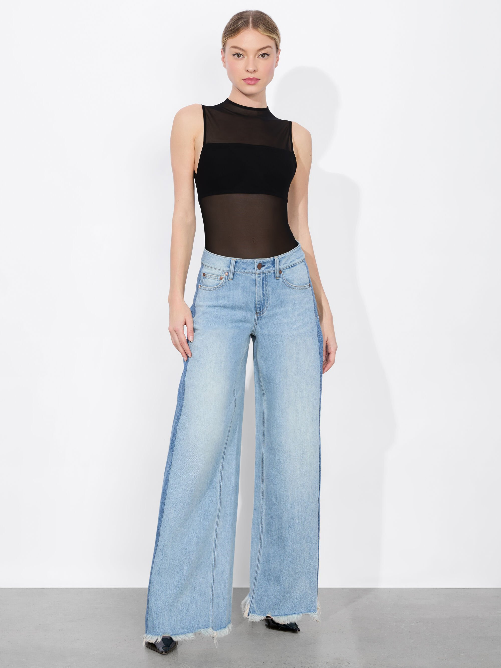 BANDEAU SLEEVELESS BODYSUIT - 3
