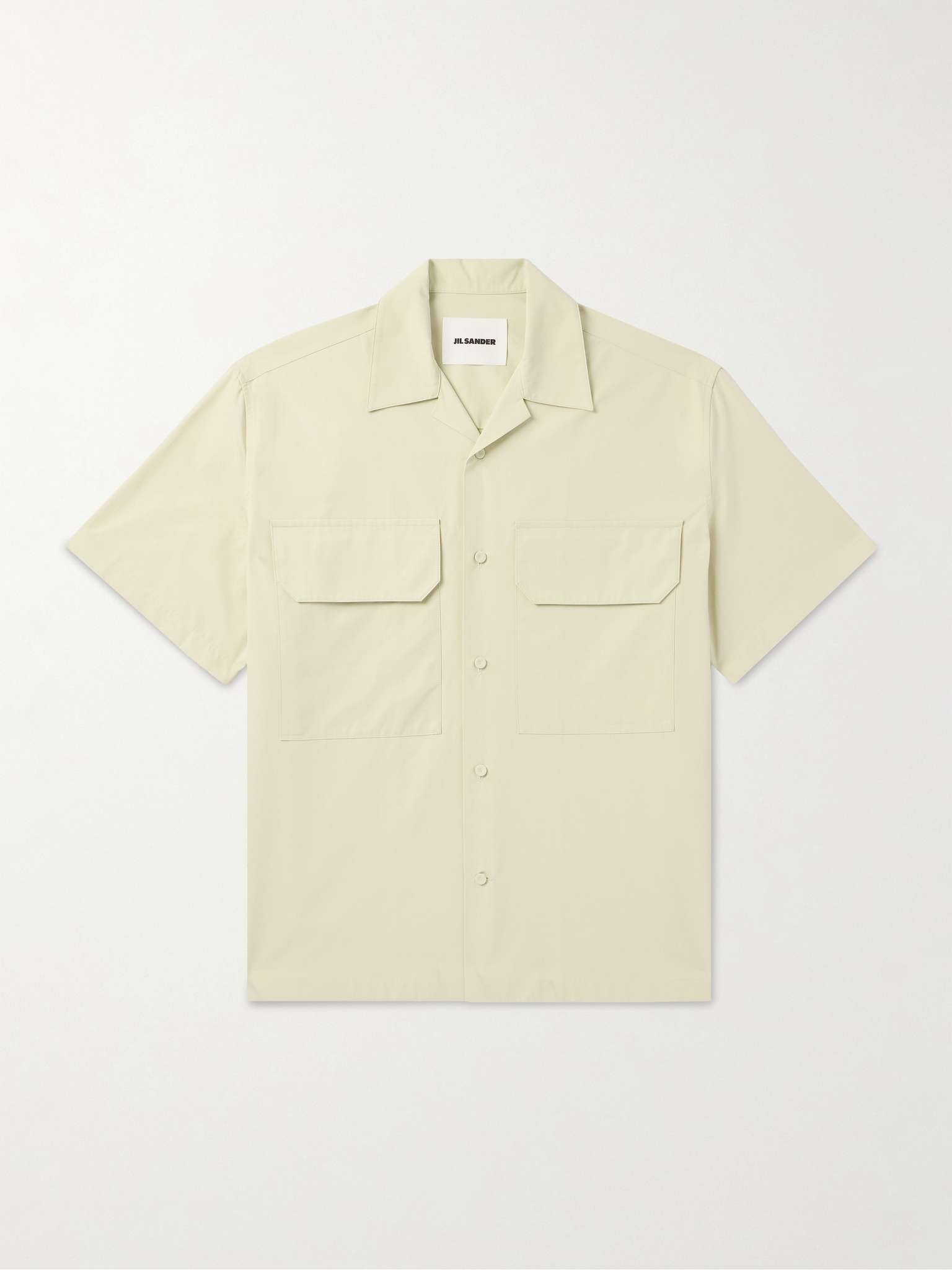 Camp-Collar Cotton-Poplin Shirt - 1