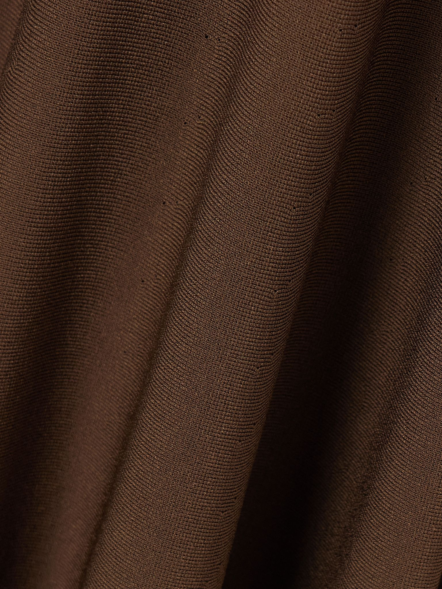 Melina stretch-knit halterneck maxi dress Dark brown - 4