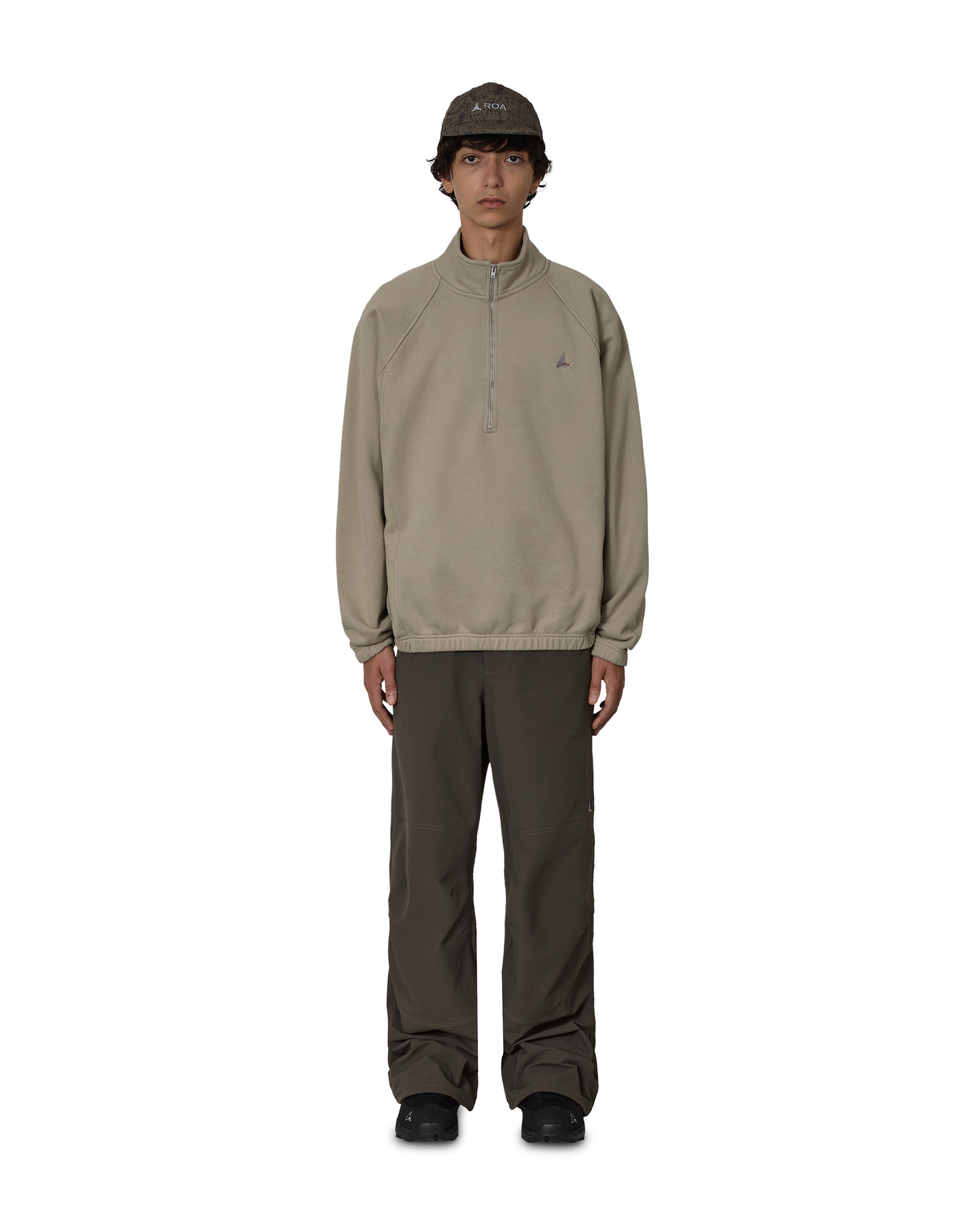 Logo 490gsm Heavy Half Zip - 4