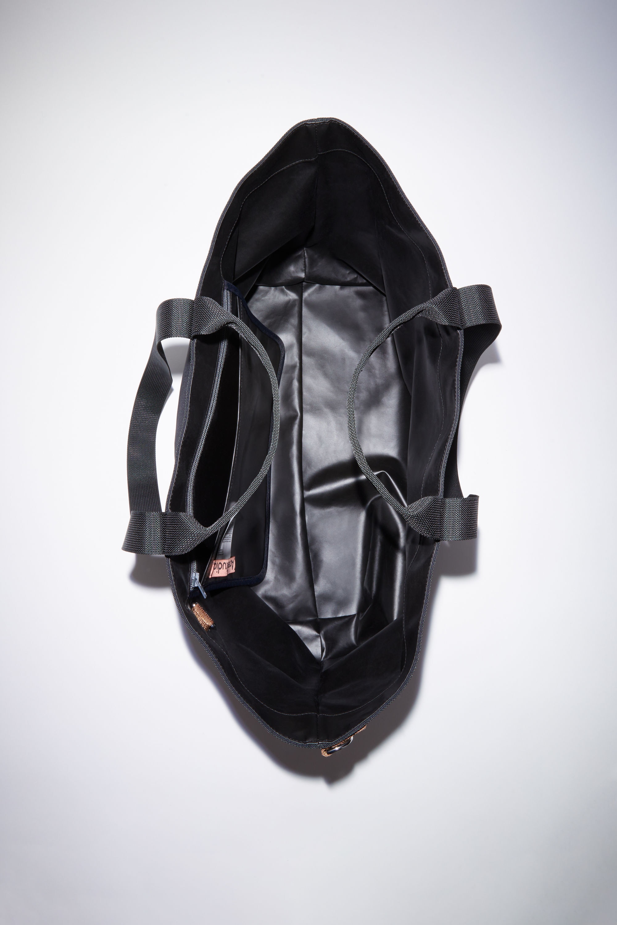 Tote nylon bag - Black - 5