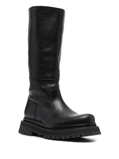 AMI Paris notched-sole pull-on boots outlook