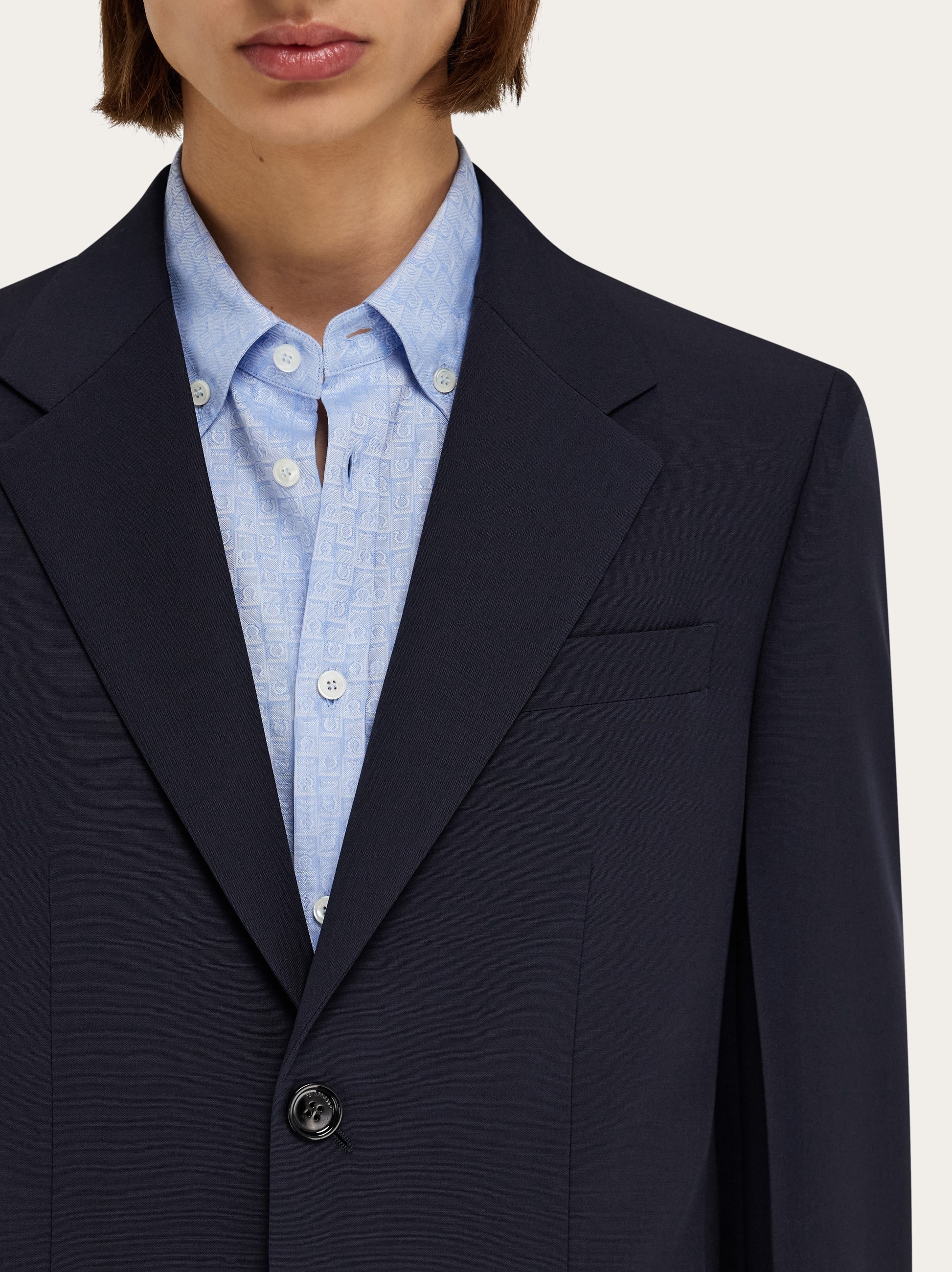 Tailored single-breasted blazer - 4