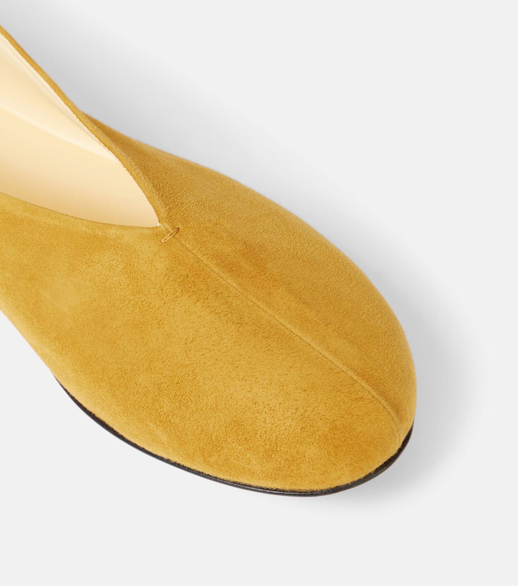 Tee suede ballet flats - 5