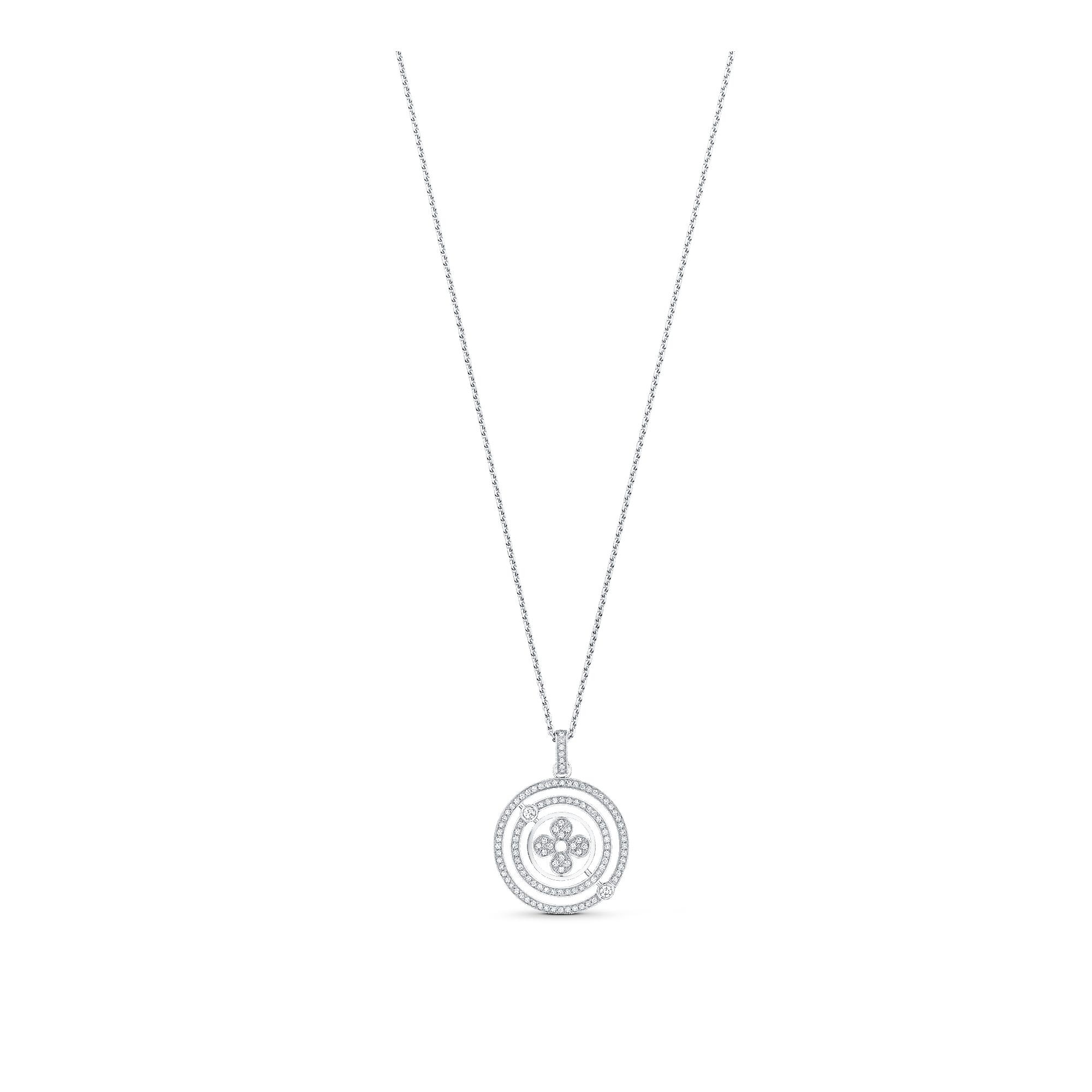 Idylle Blossom Medallion, White Gold And Diamonds - 1