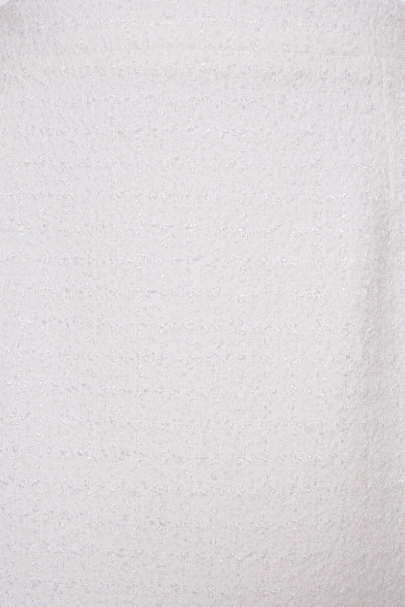 CHECKED TWEED BOUCLE MIDI SKIRT 3