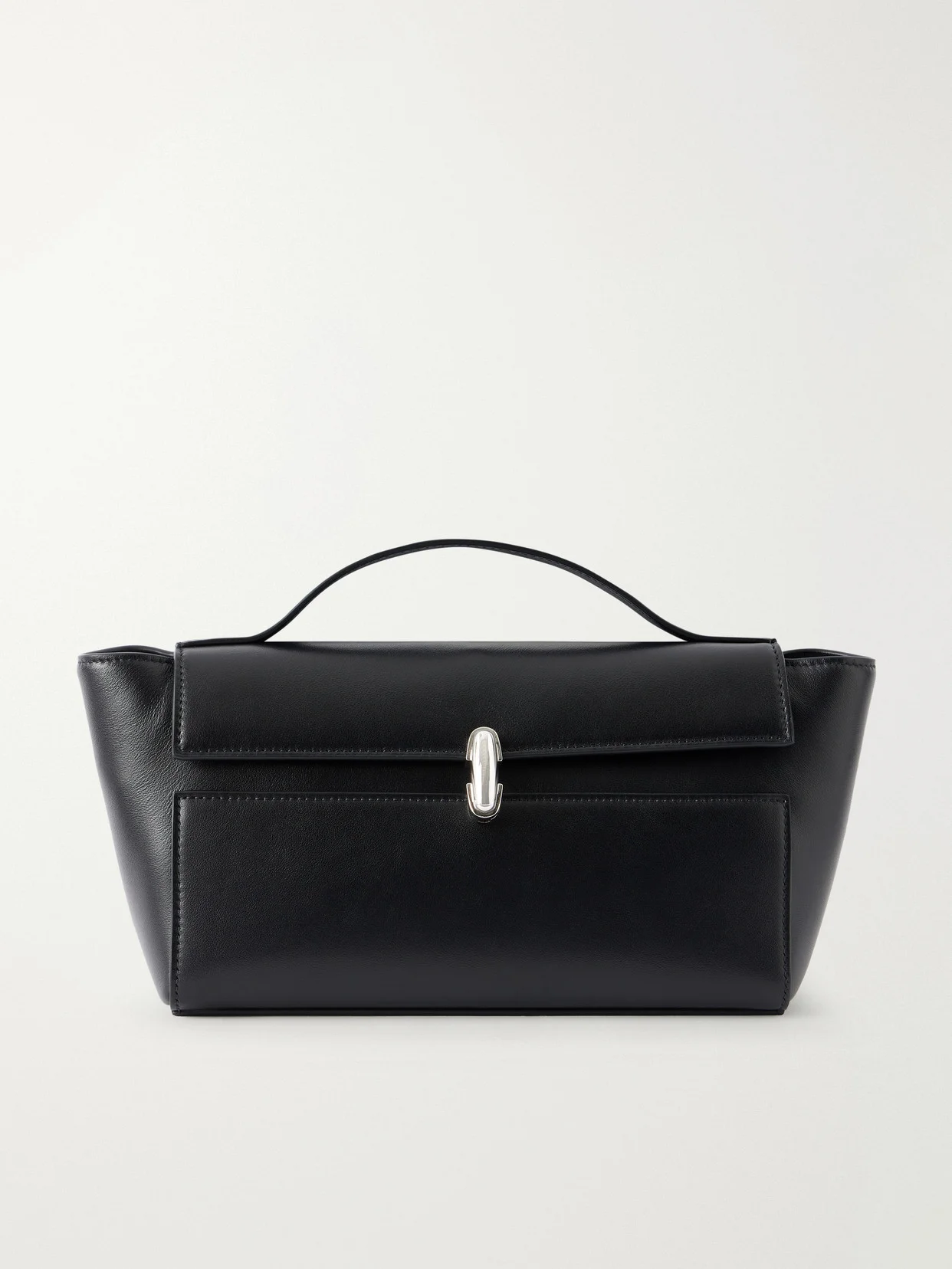 Symmetry Trapeze Pochette Leather Tote - 1