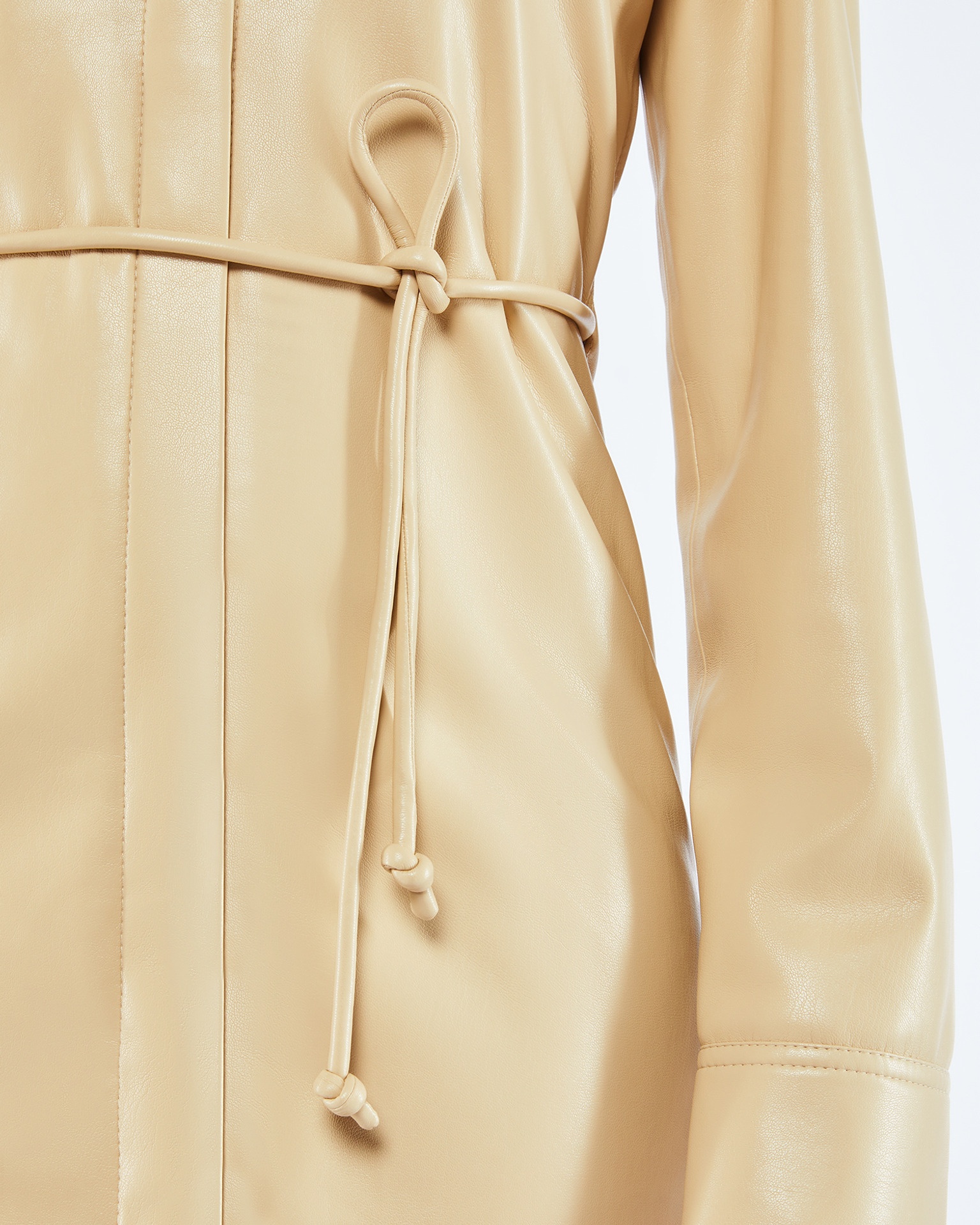 TERRA - OKOBOR™ shirt dress - Almond - 5