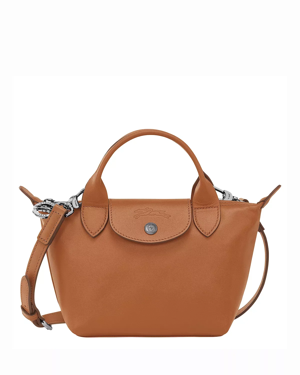 Le Pliage Xtra Top Handle XS Leather Crossbody - 1