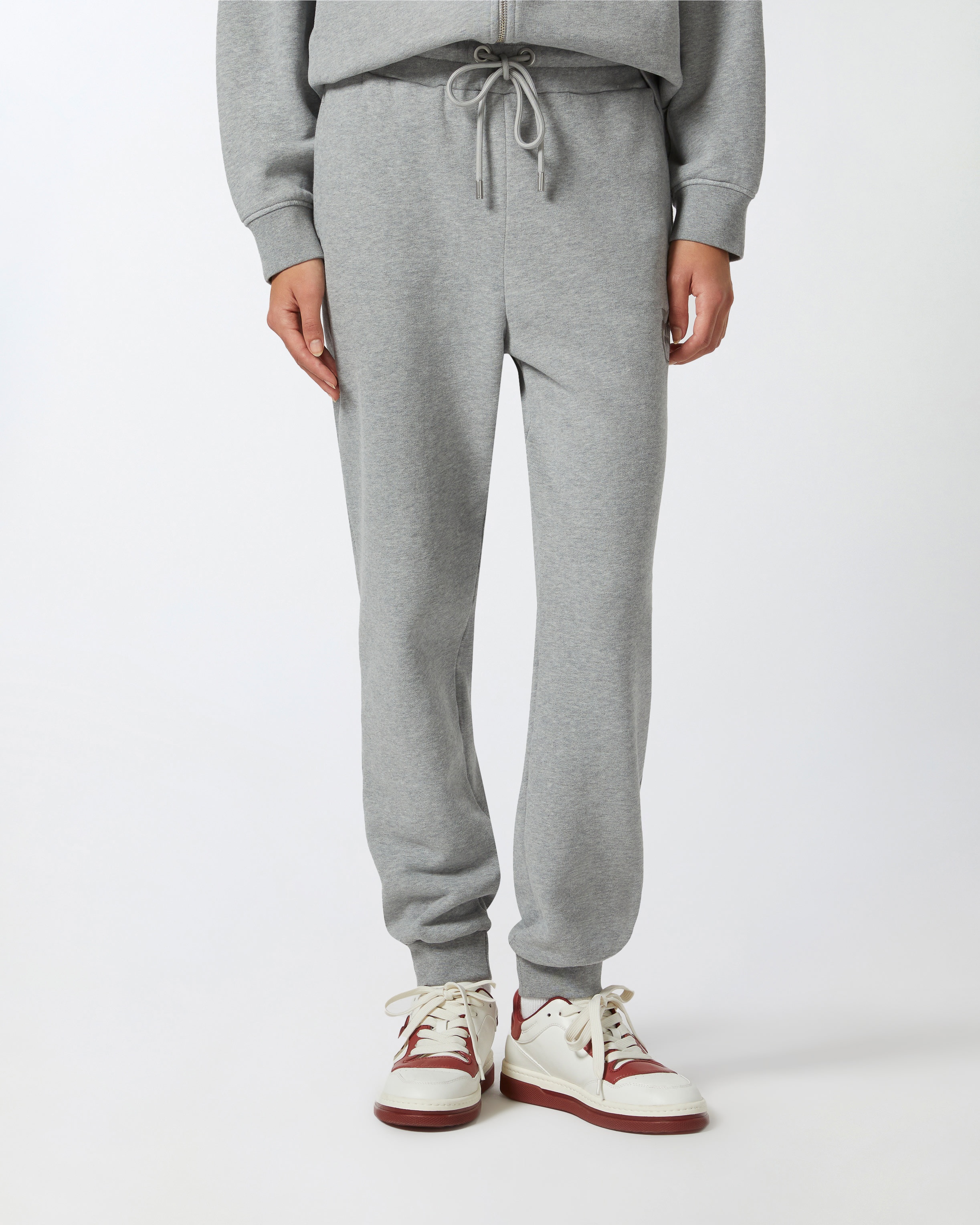 SPORTY JOGGERS WITH LOVE BIRDS EMBROIDERY - 3