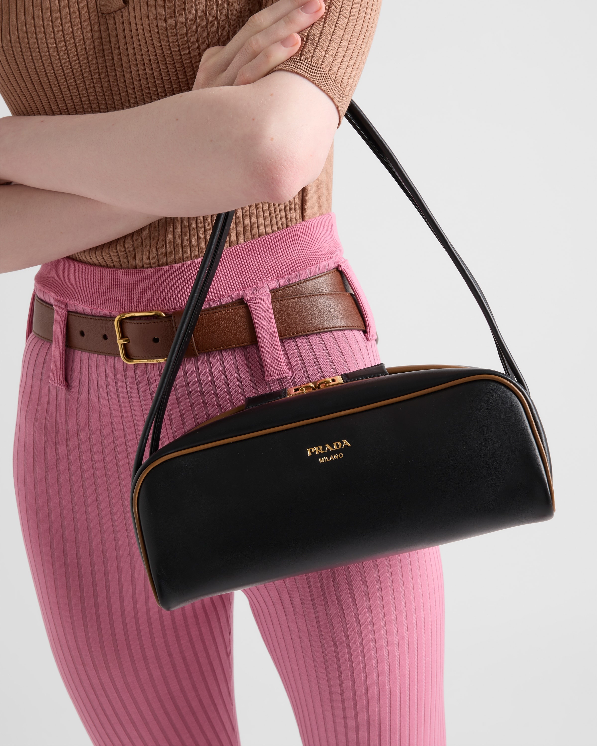 【関税&送料込】Prada Prada Swing Shoulder Bag In Smooth Lea 0400022694601_BLACK?wid=600&