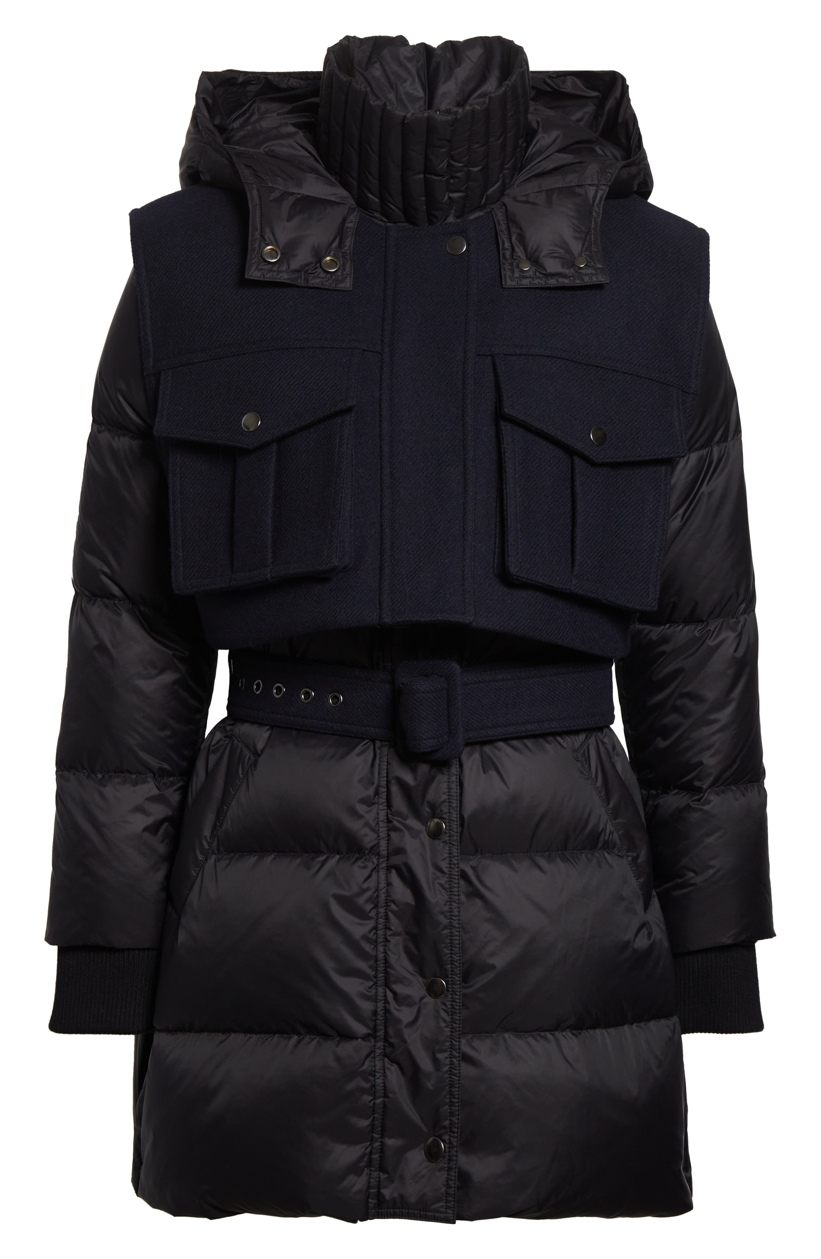 Veronica Beard Jarvis Down Puffer Jacket in Black at Nordstrom - 8