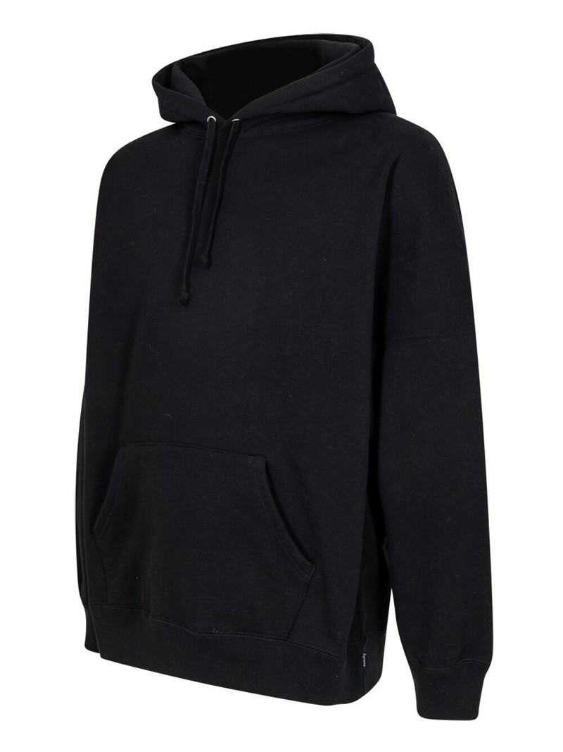Supreme beaded-logo cotton hoodie outlook