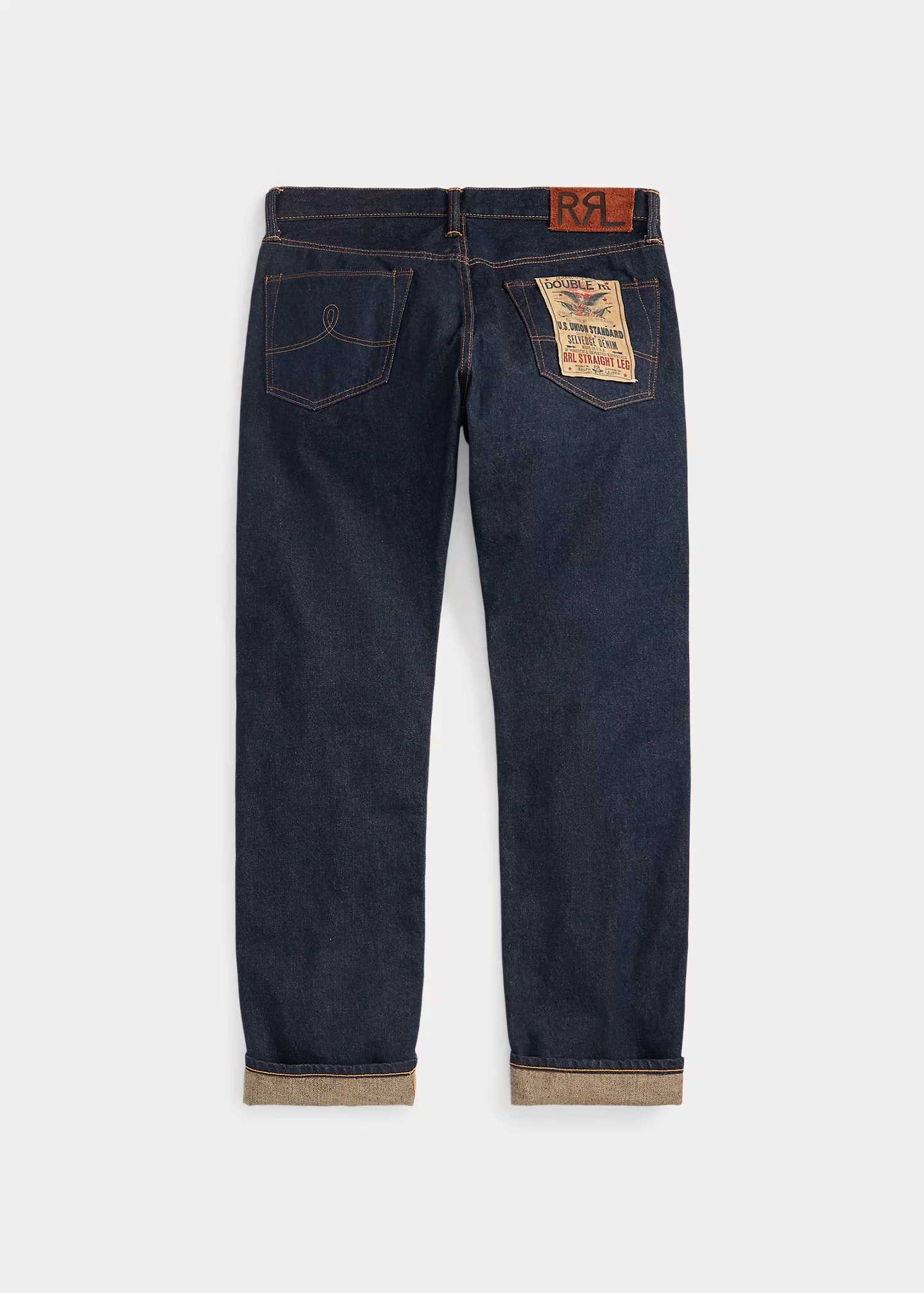 Straight Fit Once-Washed Selvedge Jean - 2