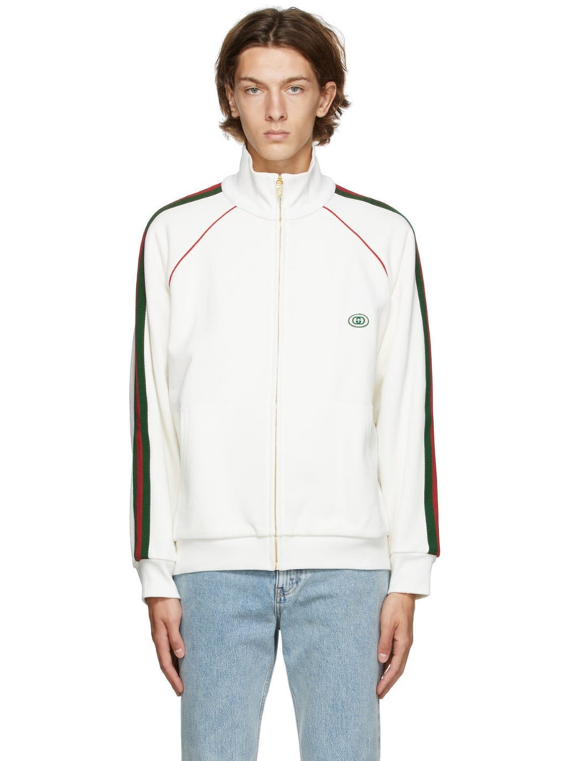 Web-stripe sweatshirt - 1