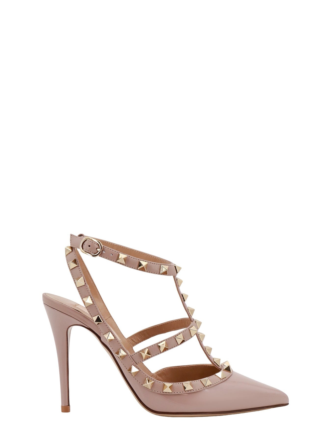 Valentino Patent leather slingback with iconic studs