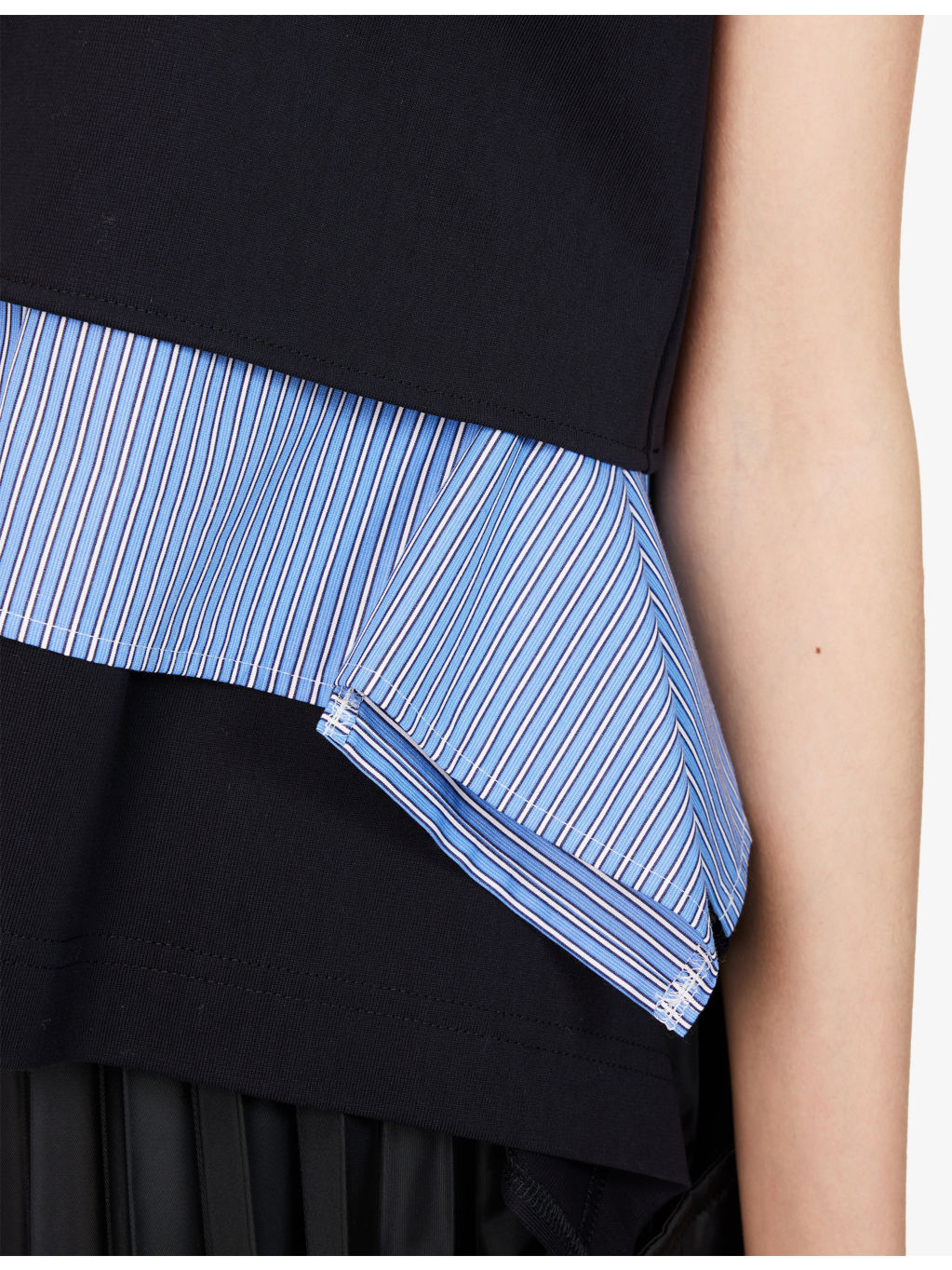 Tiered Patch-Pocket Cotton Top - 6