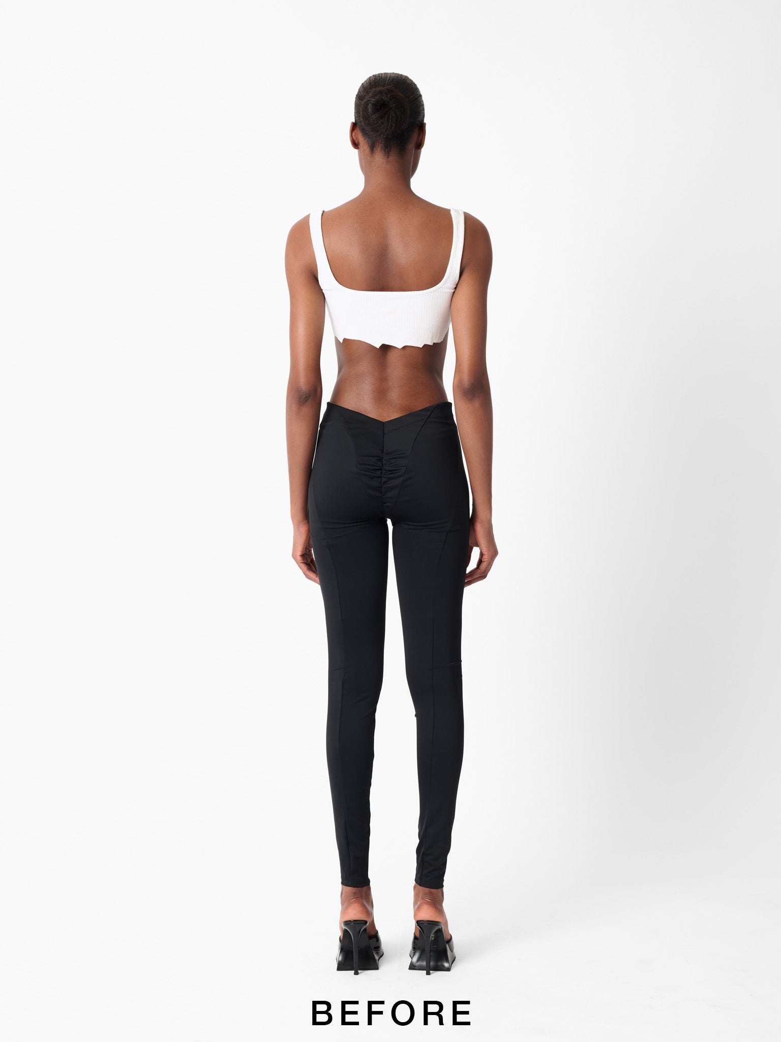 STACY PADDED LEGGINGS BLACK - 5