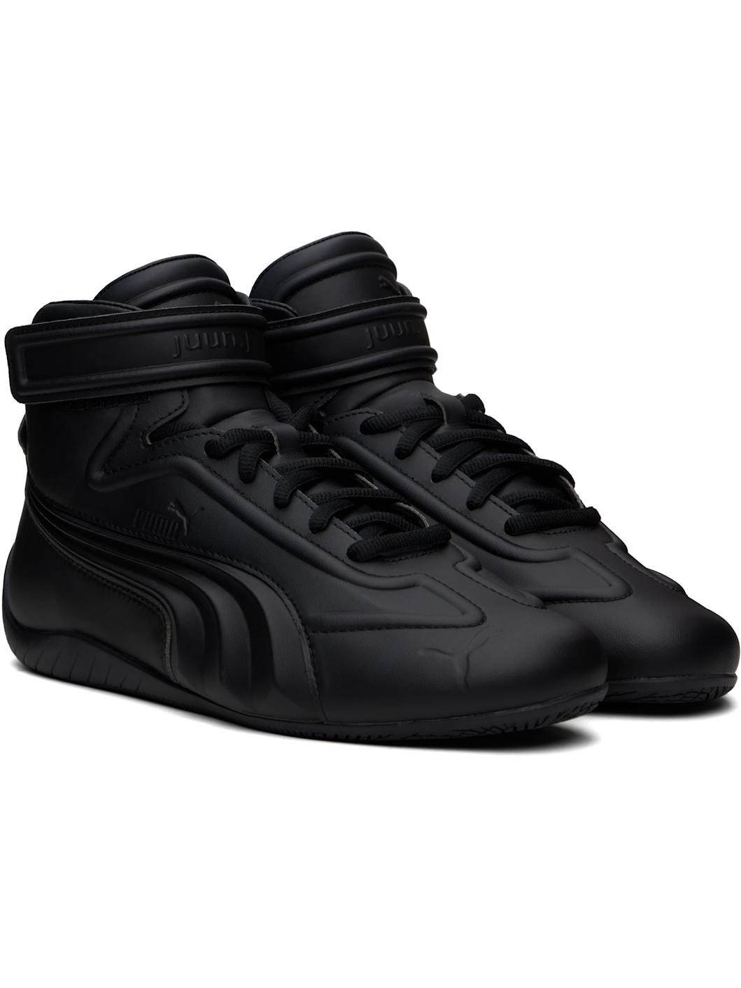 Black PUMA Edition Speedcat Mid Sneakers - 4