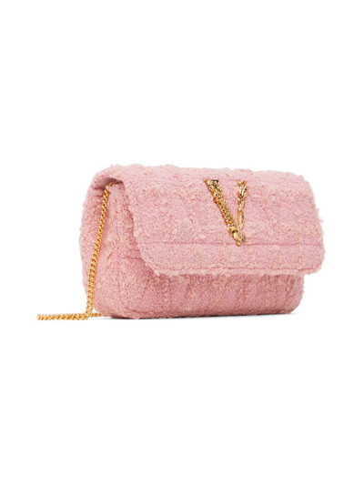 VERSACE Pink Mini Logo Bag outlook