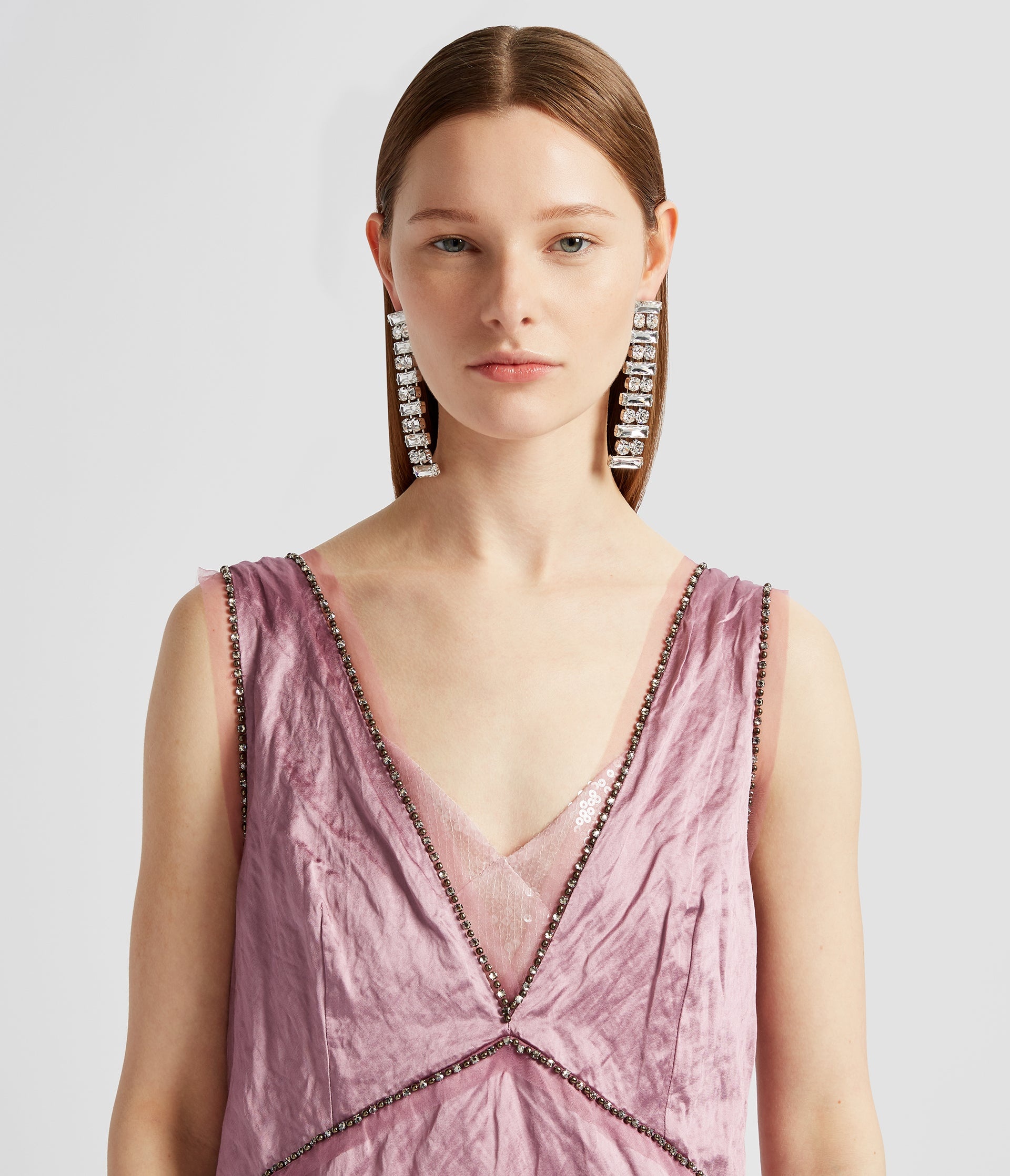 SLEEVELESS EVENING GOWN - 3