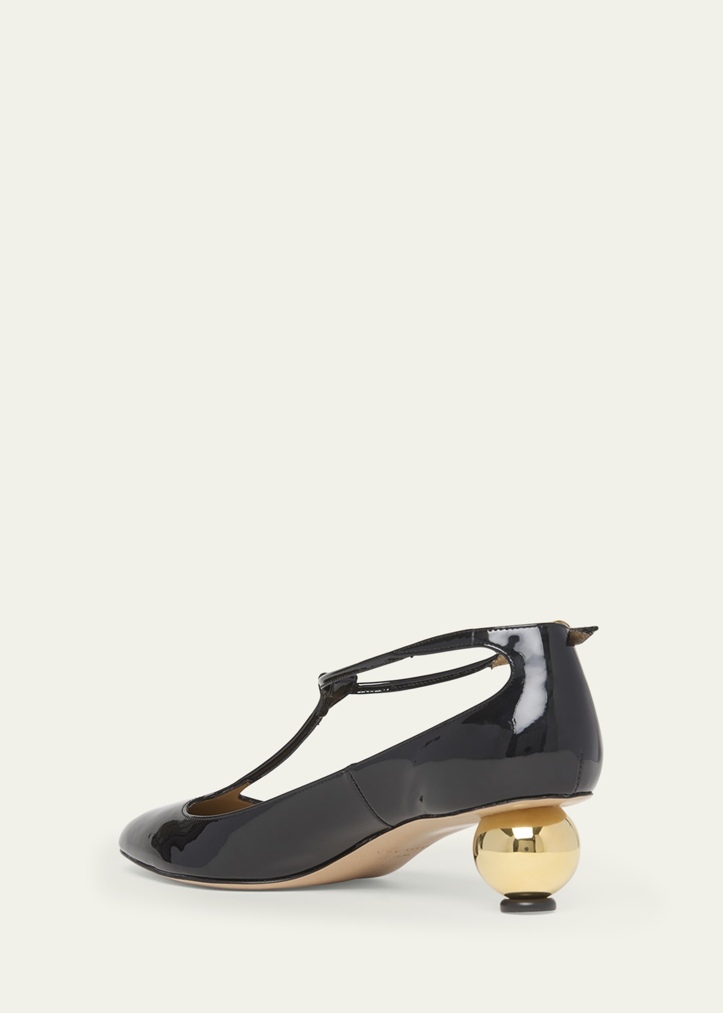 Tania Patent T-Strap Pumps - 2