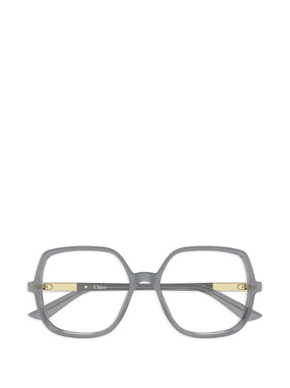 square-frame glasses - 1
