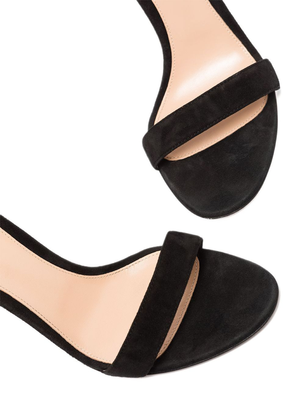 105mm suede stiletto sandals - 3
