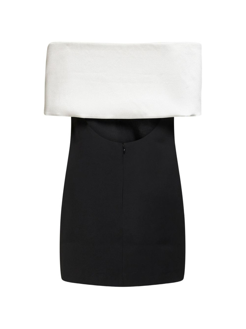 self-portrait flower-detail mini dress outlook