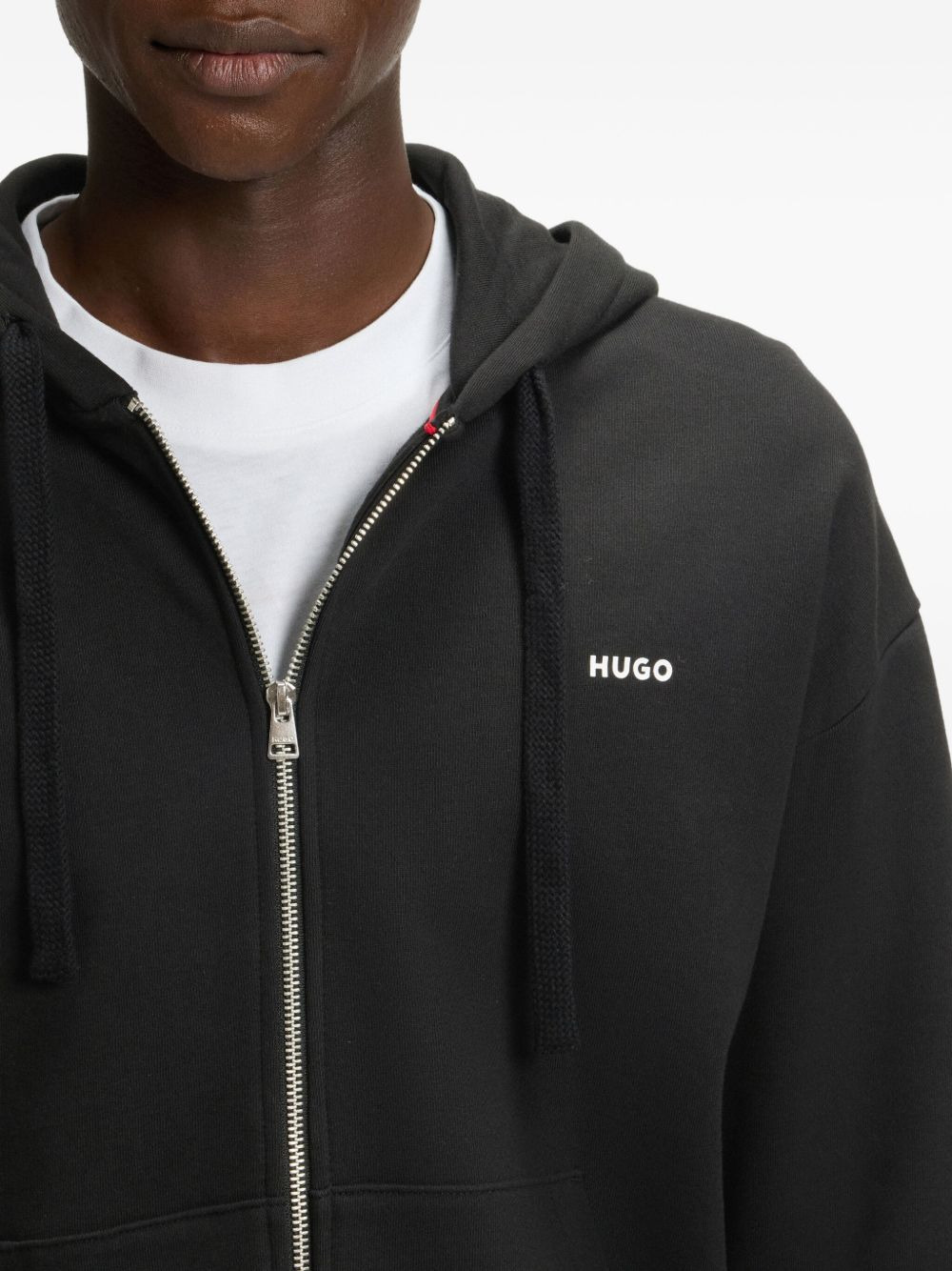 zip-up hooded jacket - 5