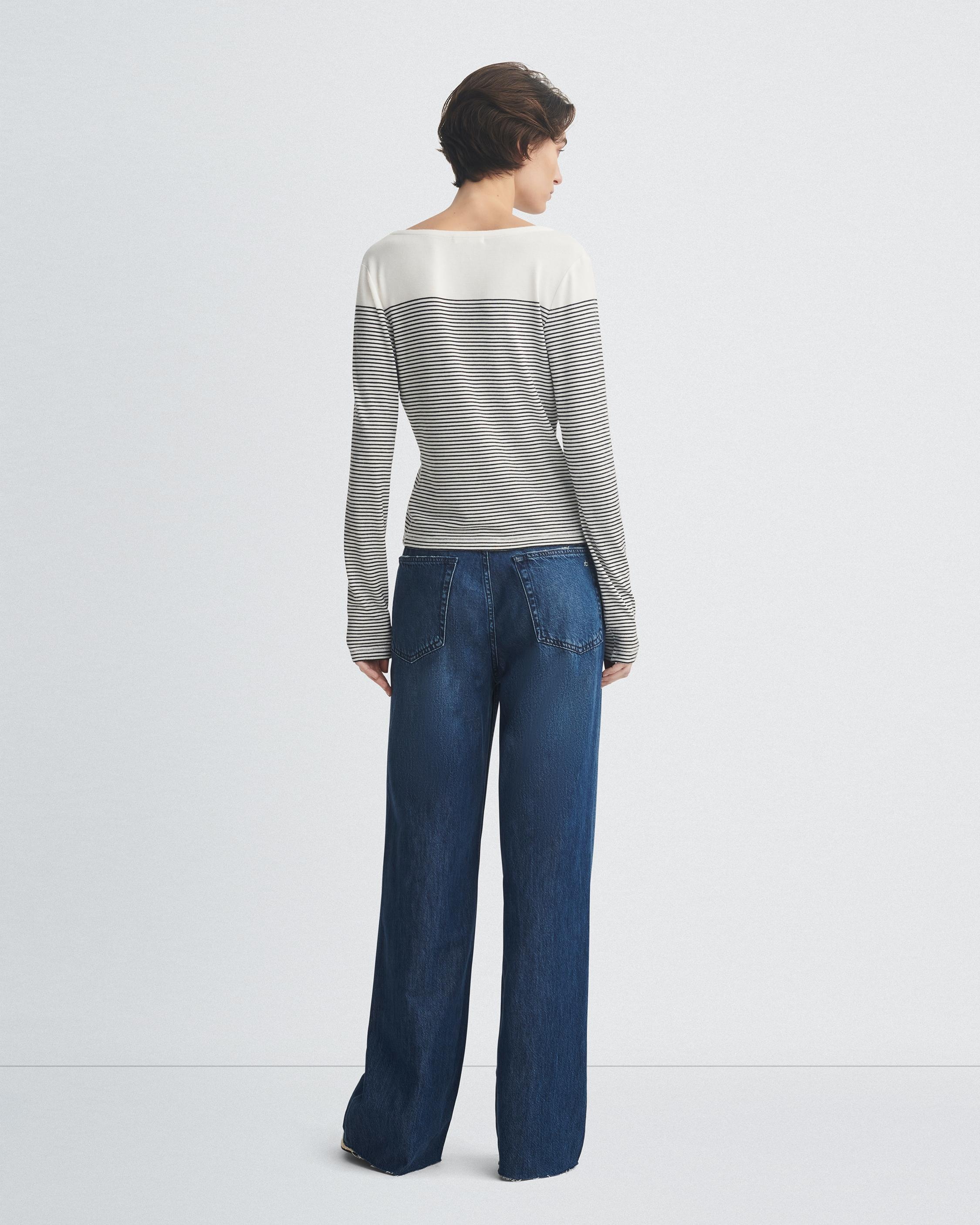 Featherweight Logan Wide-Leg - Randie
Mid-Rise Featherweight Jean - 5