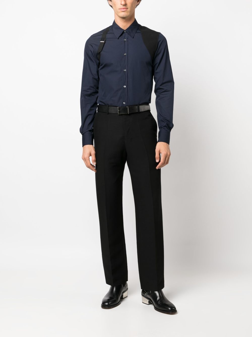 Harness cotton poplin shirt - 2