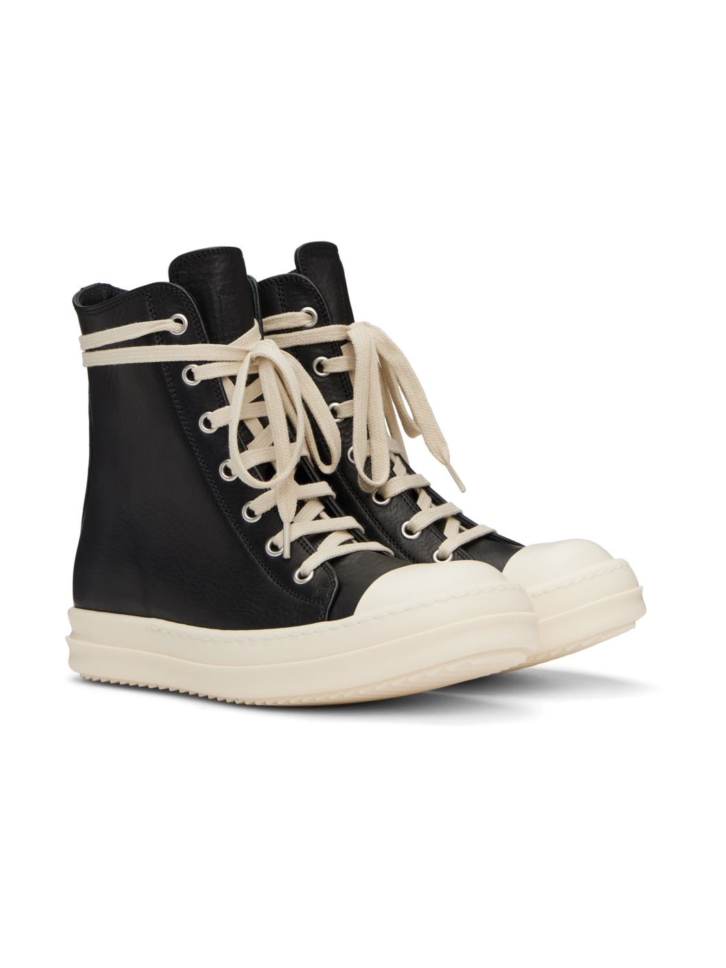 Black Porterville Washed Calf Sneakers - 4