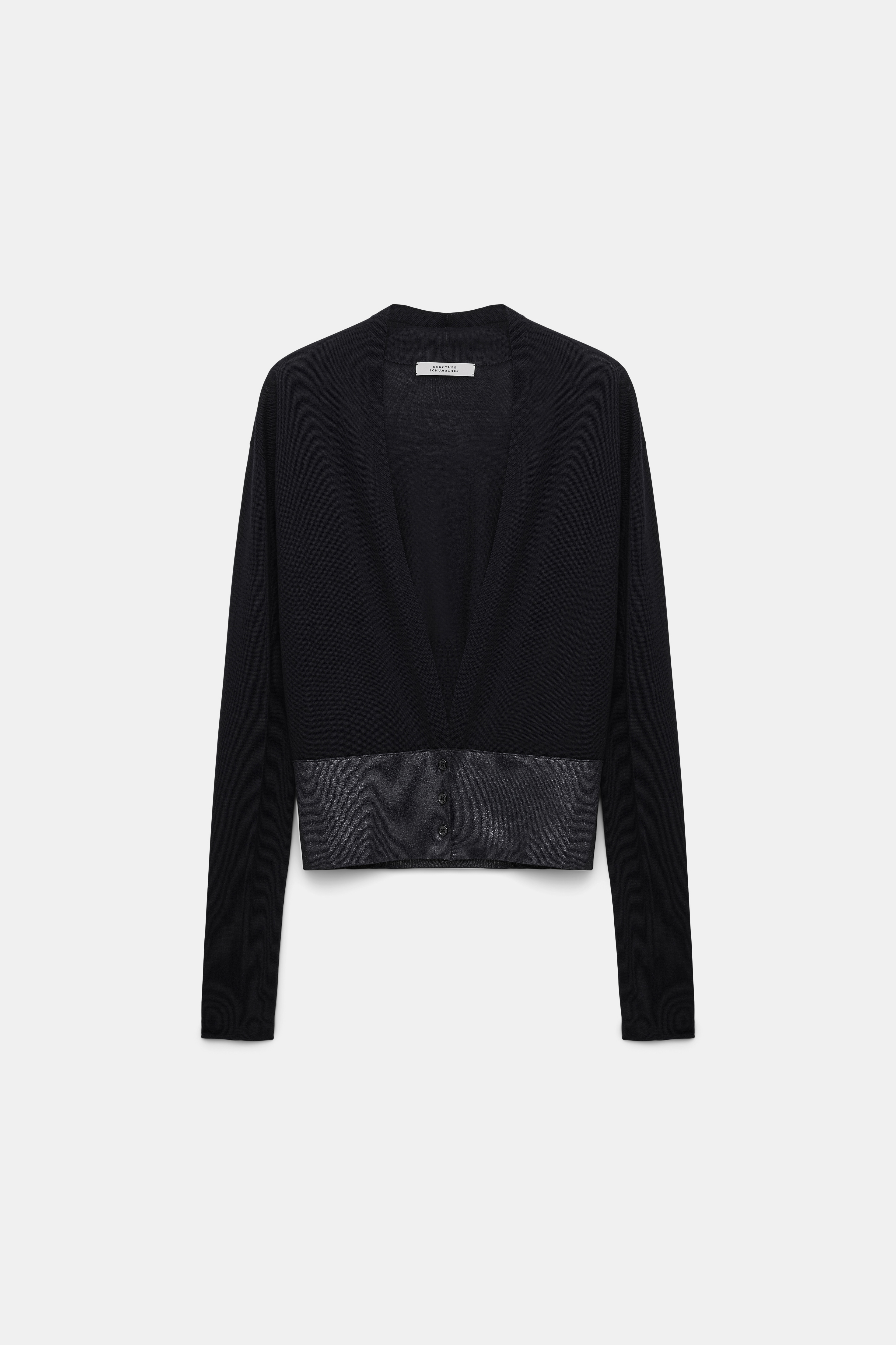 SHIMMERING MERINO cardigan - 1