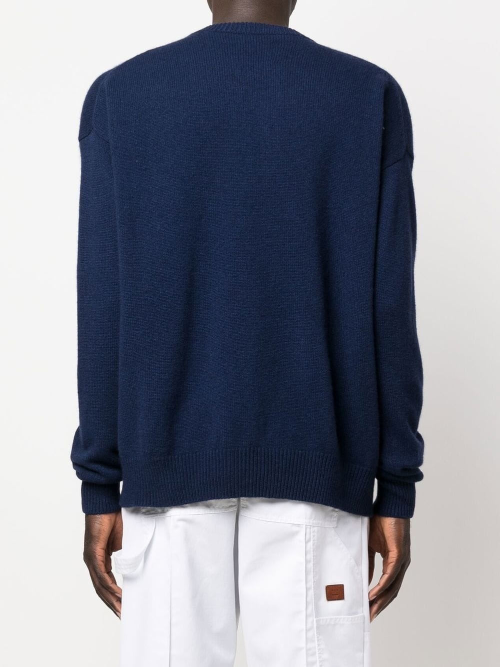 crew neck cashmere jumper - 4