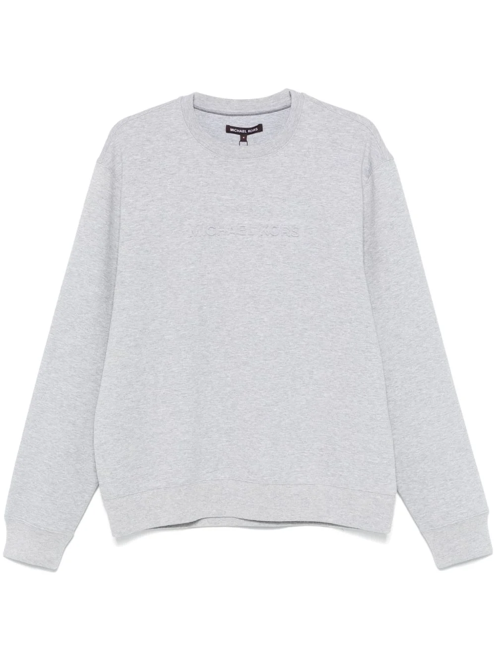 logo-embossed sweatshirt - 1
