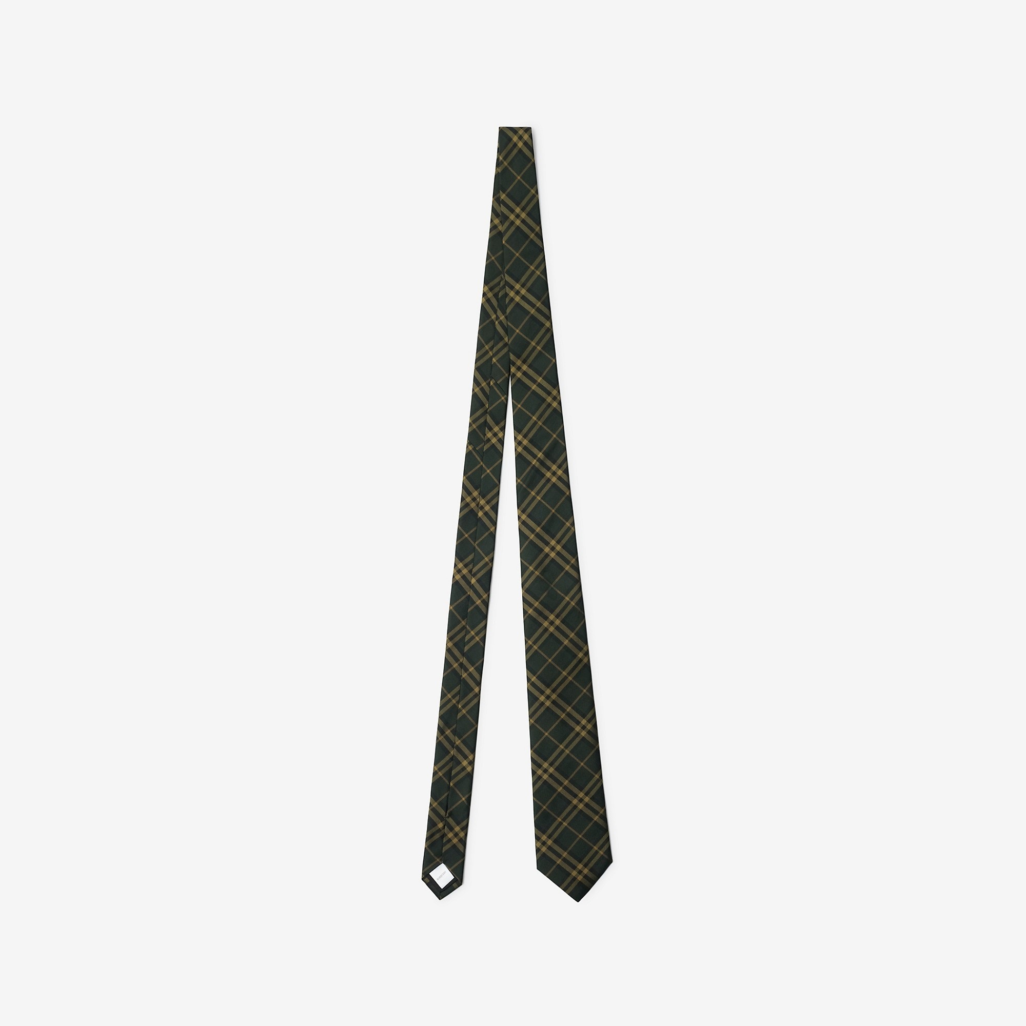 Check Silk Tie - 1