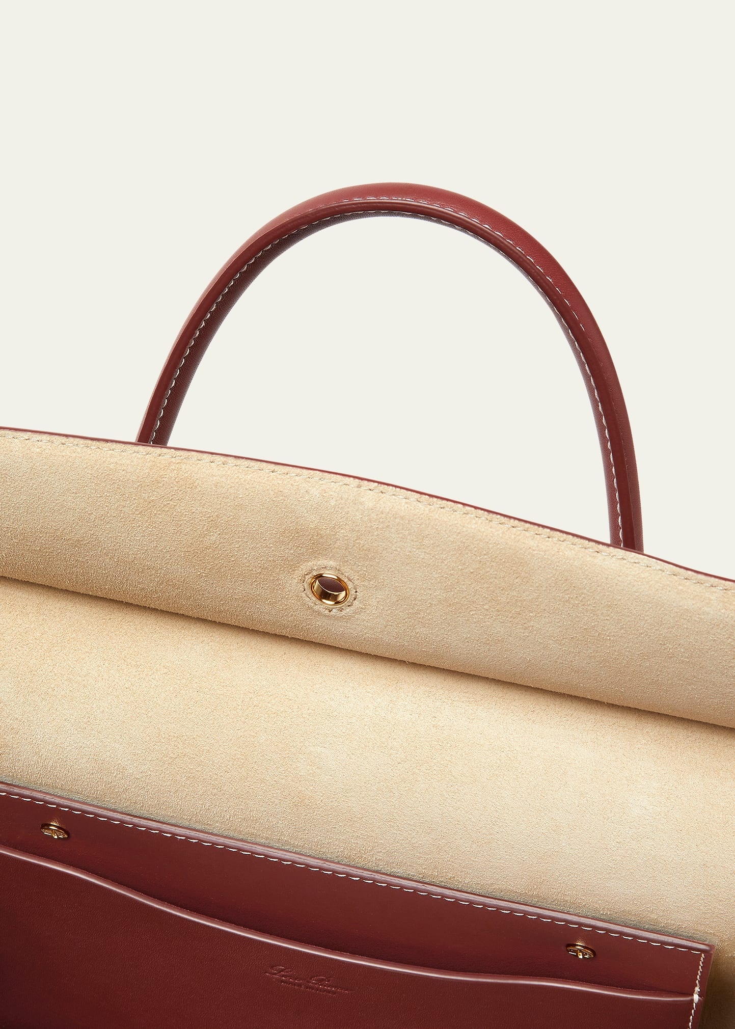 Loom 32 Rounded Leather Top-Handle Bag - 4