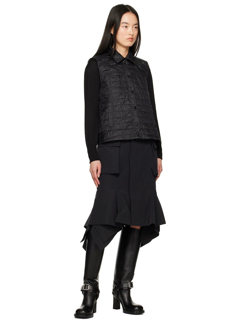 Moncler Black Vayres Vest outlook