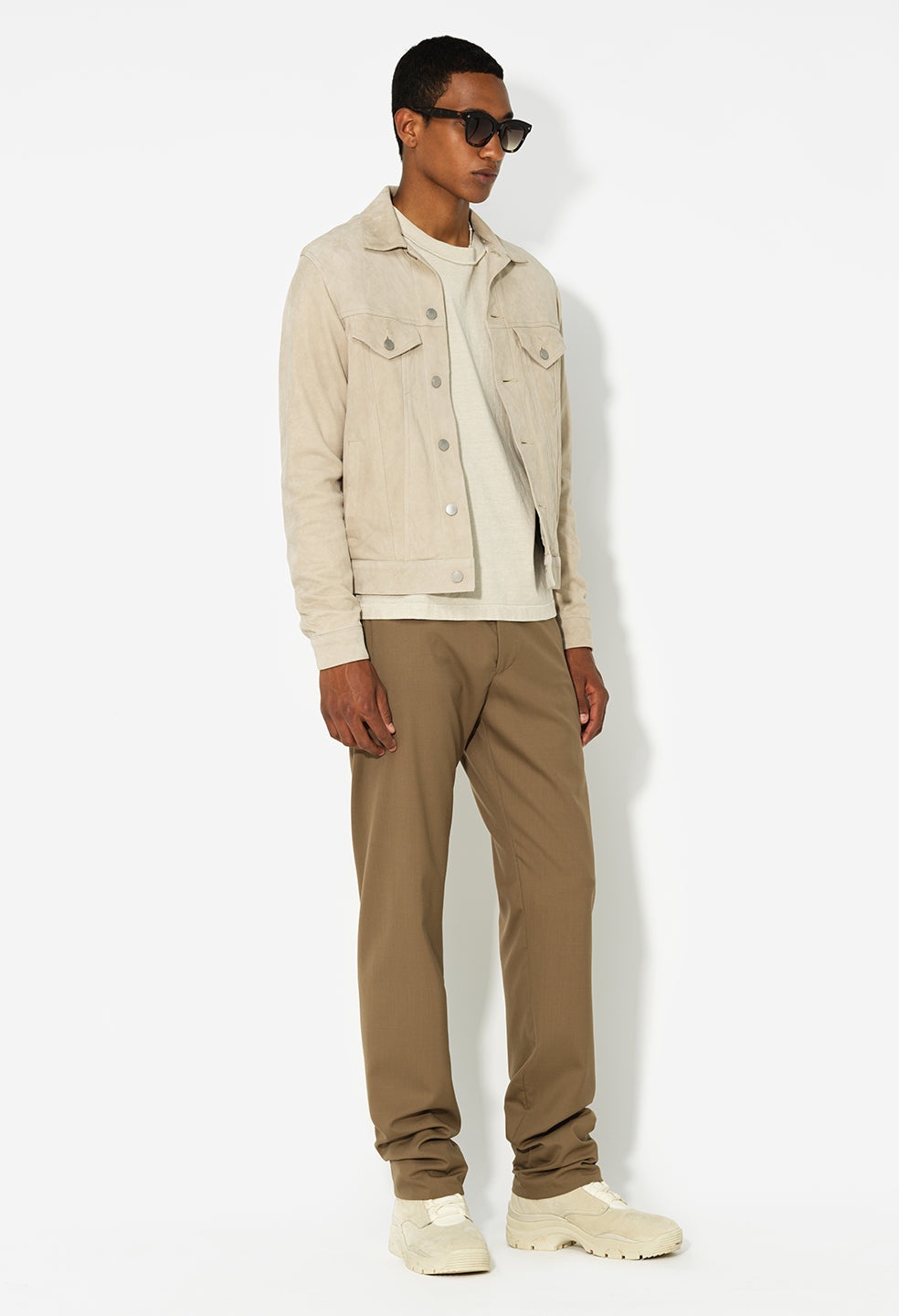 WOOL EASY TROUSER - 5