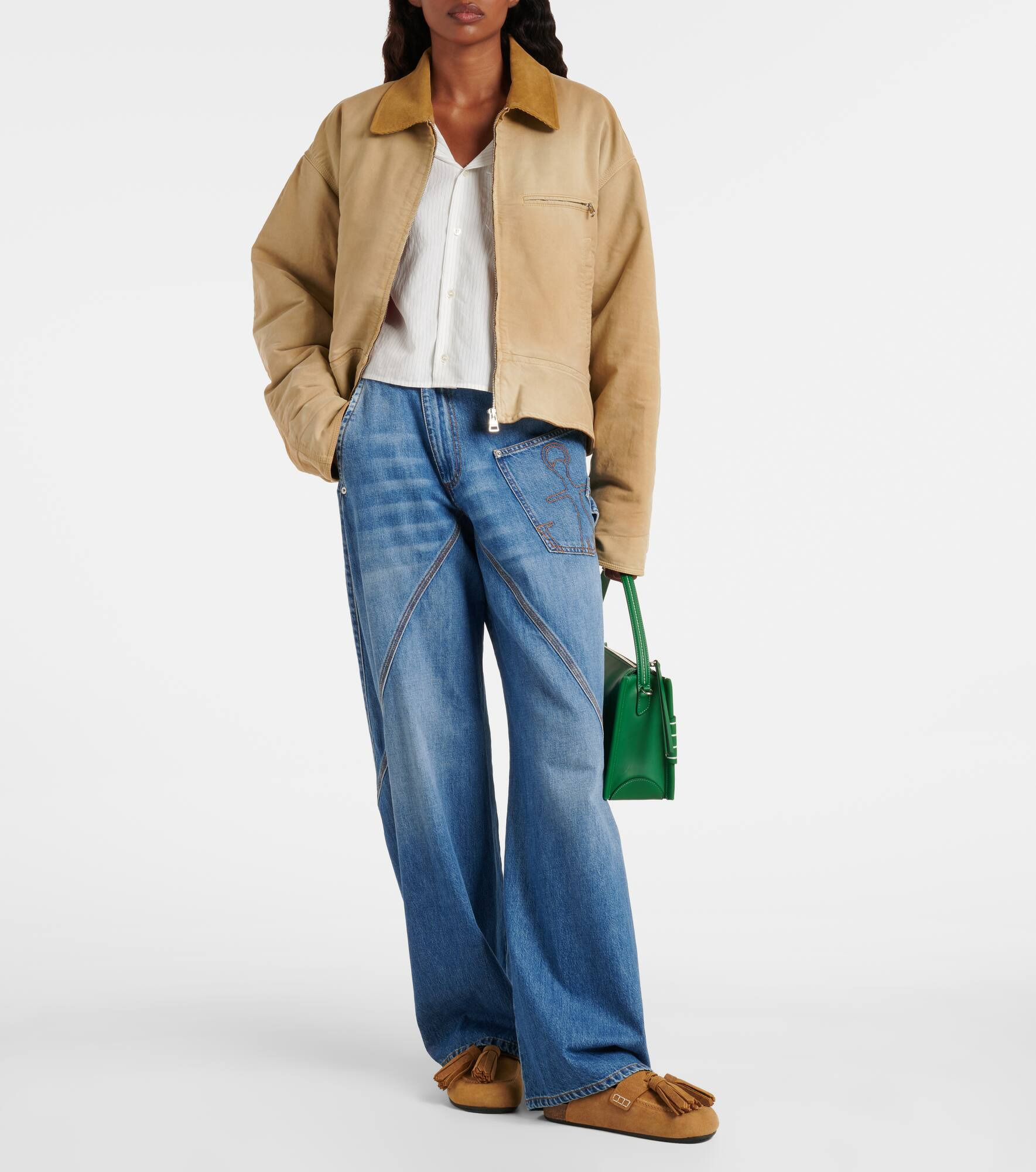 Suede mules - 3