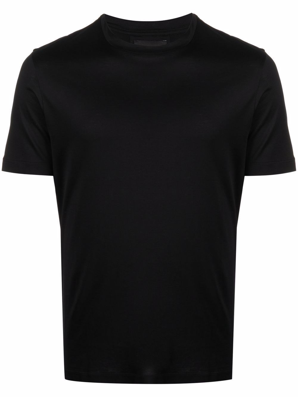 Logo cotton blend t-shirt - 1