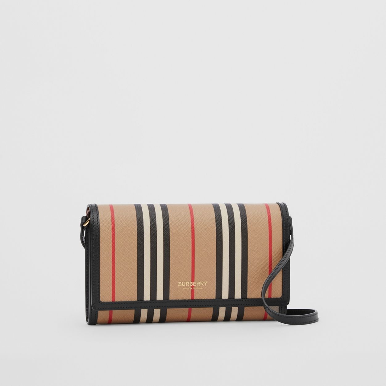 Icon Stripe Wallet with Detachable Strap - 7