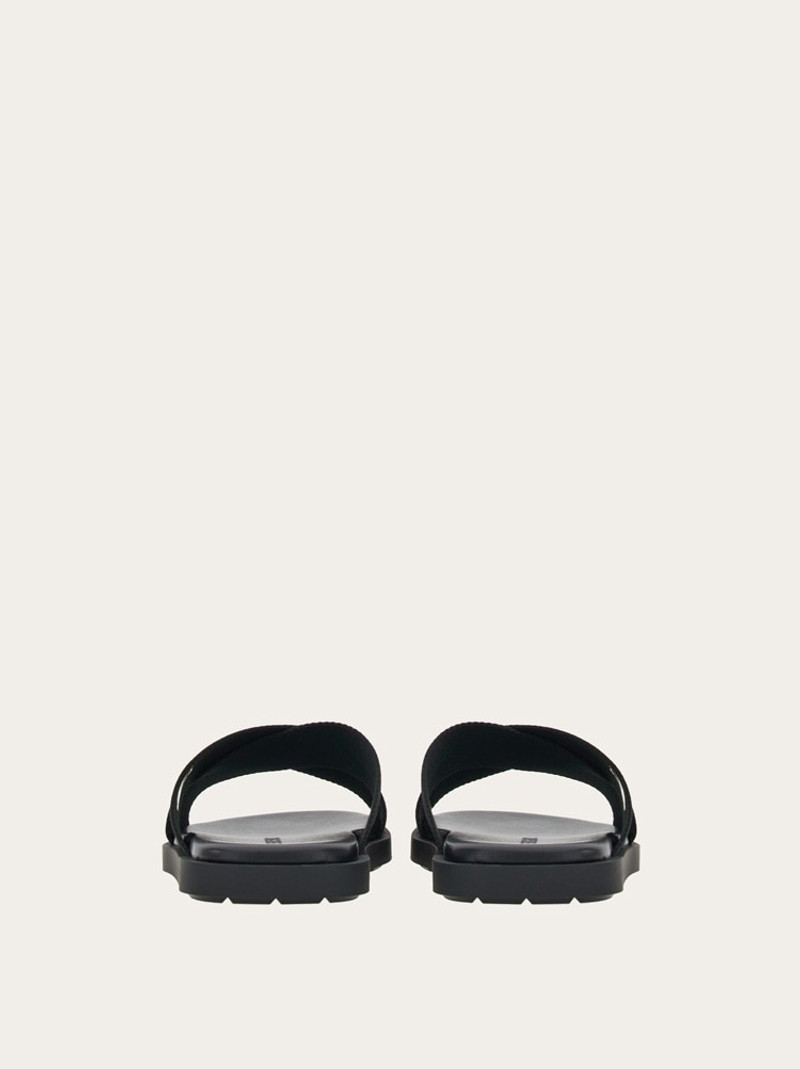 FERRAGAMO CROSSOVER SANDAL outlook