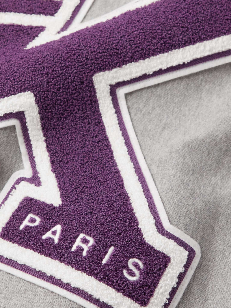Logo-Appliquéd Cotton-Jersey Sweatshirt 4